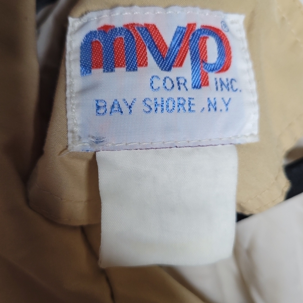 Vintage 70s 80s MVP Cor Inc Bay Windbreaker Jacket in Cream Size Medium - Picture 4 of 4
